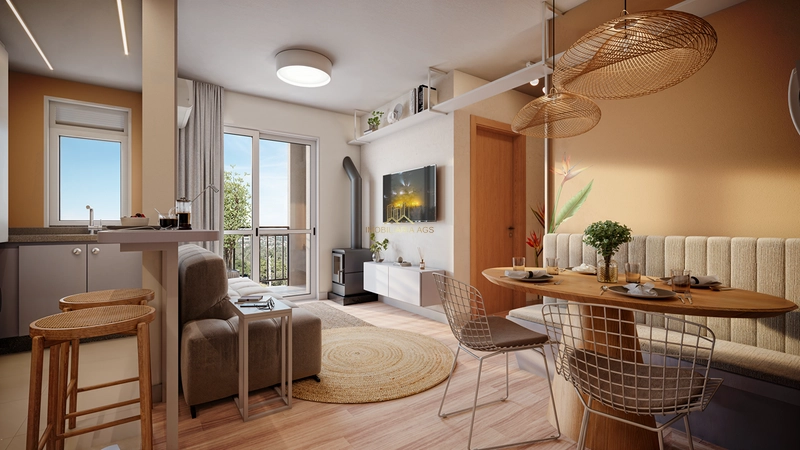 Apartamentos 2 dormitórios : 3ª foto da galeria de imagens do imóvel