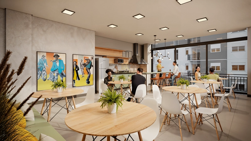 Apartamentos 2 dormitórios : 25ª foto da galeria de imagens do imóvel