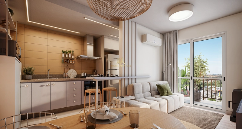 Apartamentos 2 dormitórios : 4ª foto da galeria de imagens do imóvel