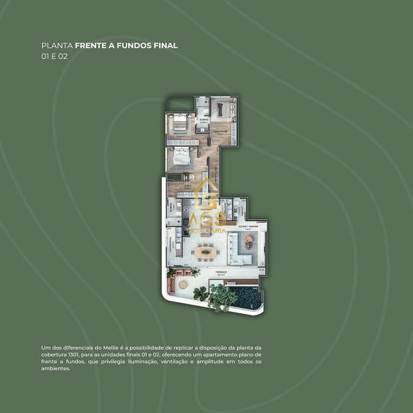 Apartamento dois dormitórios à venda no bairro Florestal - Lajeado: 15ª foto da galeria de imagens do imóvel