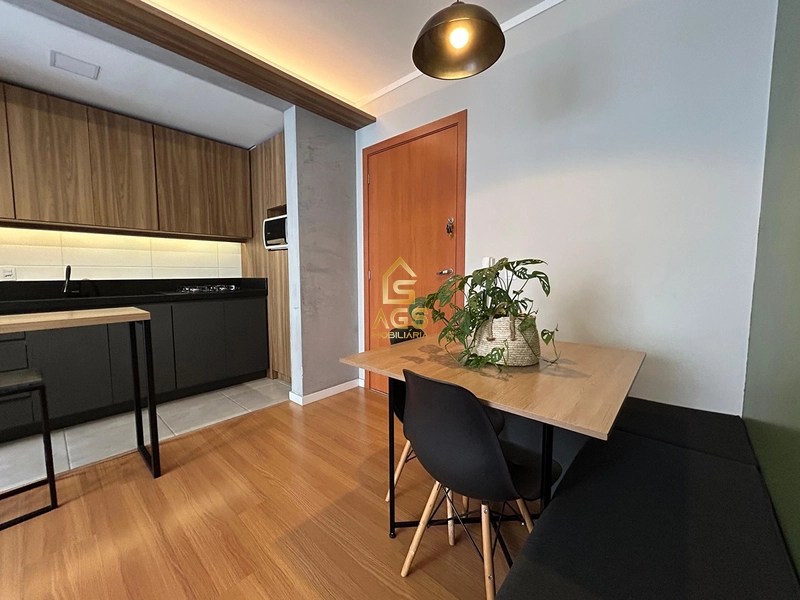 Apartamento 2 dormitórios semi-mobiliado : 3ª foto da galeria de imagens do imóvel