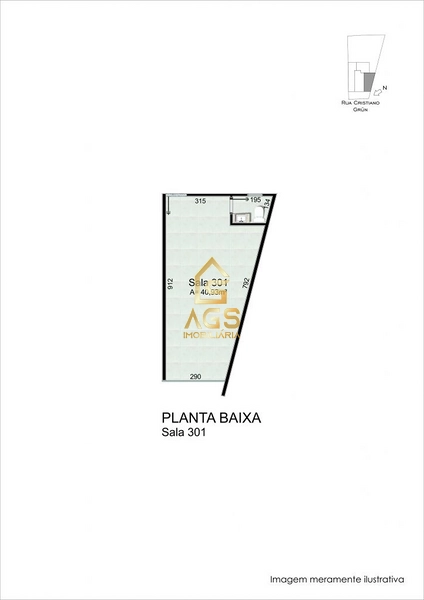 SALA COMERCIAL: 6ª foto da galeria de imagens do imóvel