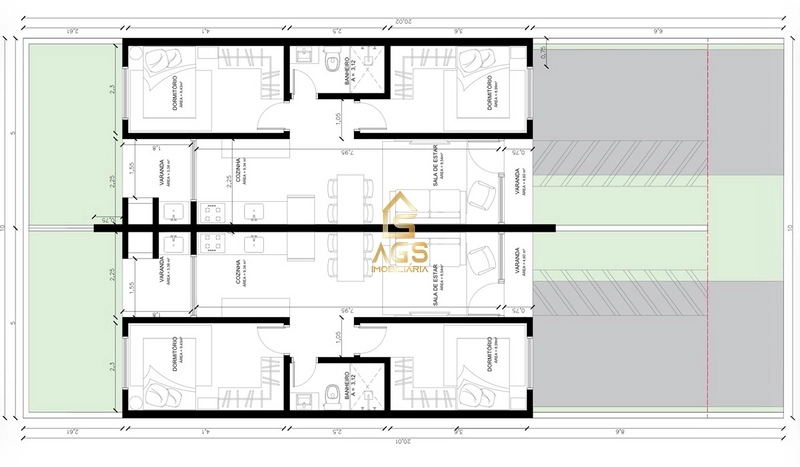 casa geminada em Conventos: 6ª foto da galeria de imagens do imóvel