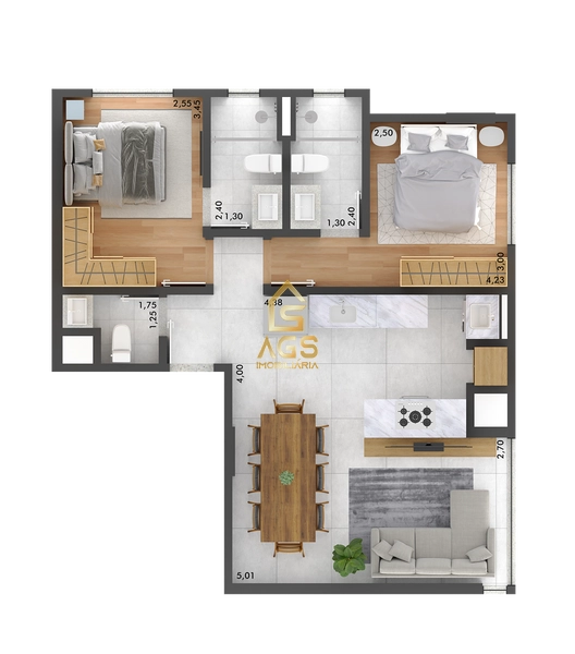 Apartamento  2 suítes: 28ª foto da galeria de imagens do imóvel