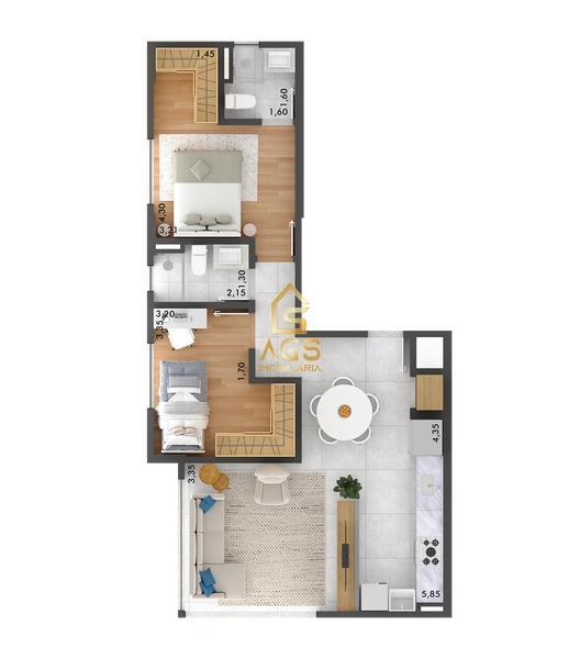 Apartamento  2 suítes: 30ª foto da galeria de imagens do imóvel