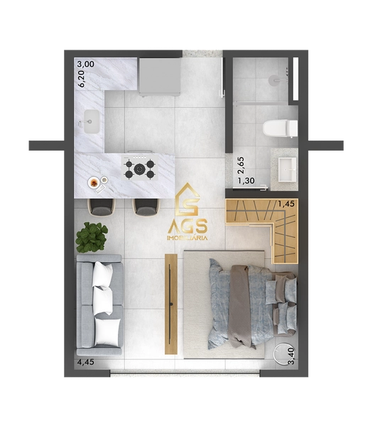 Apartamento  2 suítes: 33ª foto da galeria de imagens do imóvel