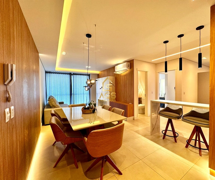 APARTAMENTO  2 SUÍTES MOBILIADO: 5ª foto da galeria de imagens do imóvel