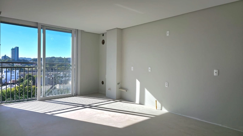 Apartamento novo, de frente para a rua, sol da manhã, sacada. : 4ª foto da galeria de imagens do imóvel