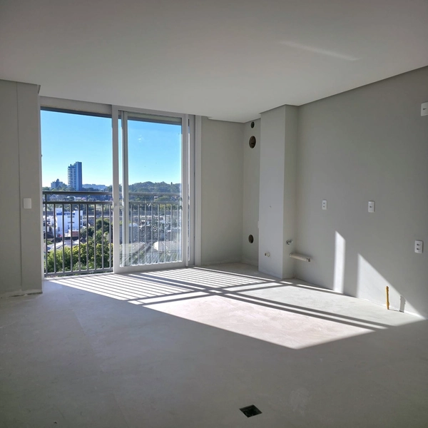 Apartamento novo, de frente para a rua, sol da manhã, sacada. : 5ª foto da galeria de imagens do imóvel
