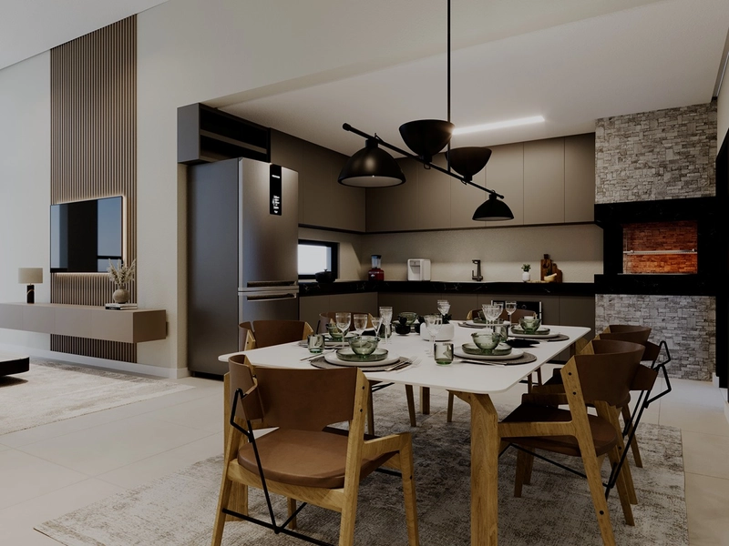 Casa nova, plana, 3 dormitórios, moderna!: 4ª foto da galeria de imagens do imóvel