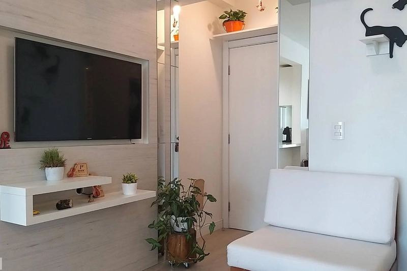 Lindo apartamento 3 dormitórios mobiliado em um condomínio diferenciado Ref.:243: 6ª foto da galeria de imagens do imóvel