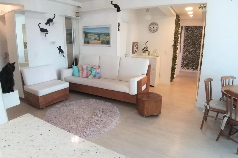 Lindo apartamento 3 dormitórios mobiliado em um condomínio diferenciado Ref.:243: 7ª foto da galeria de imagens do imóvel