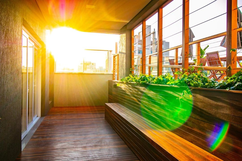 Apartamento no 4º pavimento, com terraço privativo. Ref.:173: 36ª foto da galeria de imagens do imóvel