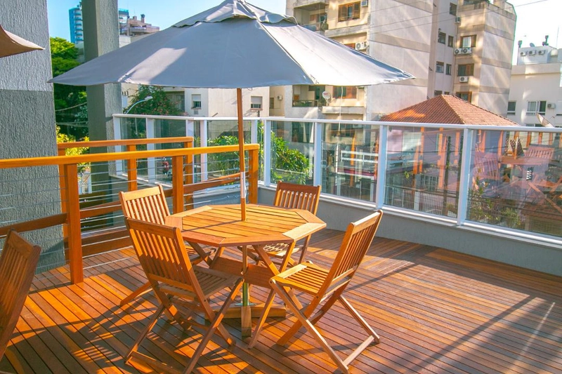 Apartamento no 4º pavimento, com terraço privativo. Ref.:173: 35ª foto da galeria de imagens do imóvel