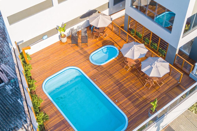 Apartamento no 4º pavimento, com terraço privativo. Ref.:173: 9ª foto da galeria de imagens do imóvel