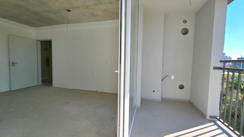 Apartamento novo, de frente para a rua, sol da manhã, sacada. : 3ª foto da galeria de imagens do imóvel