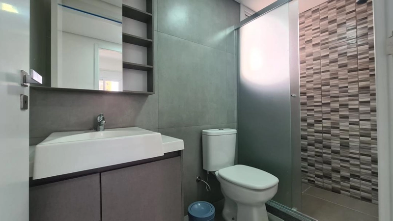 Apartamento com cozinha e banheiros prontos, andar alto. REF: 330: 44ª foto da galeria de imagens do imóvel