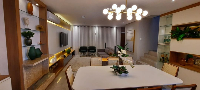 Sobrado novo com arquitetura contemporânea decorado e mobiliado. Ref.:70: 10ª foto da galeria de imagens do imóvel