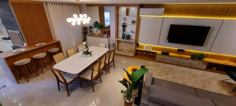 Sobrado novo com arquitetura contemporânea decorado e mobiliado. Ref.:70: 35ª foto da galeria de imagens do imóvel