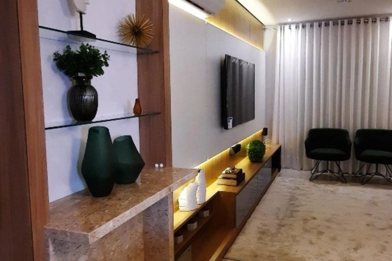 Sobrado novo com arquitetura contemporânea decorado e mobiliado. Ref.:70: 22ª foto da galeria de imagens do imóvel