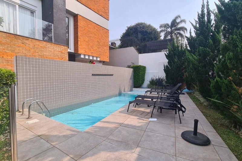 Sobrado semi mobiliado, decorado, com patio privativo, condominio com poucas casas e proximo ao Colégio Sinodal REF: 345: 11ª foto da galeria de imagens do imóvel