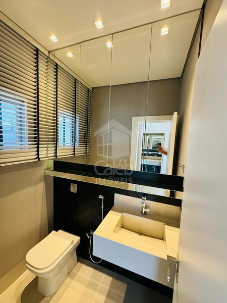 Casa com 4 suítes e piscina no Condomínio Portal dos Nobres-Marília-SP: 6ª foto da galeria de imagens do imóvel