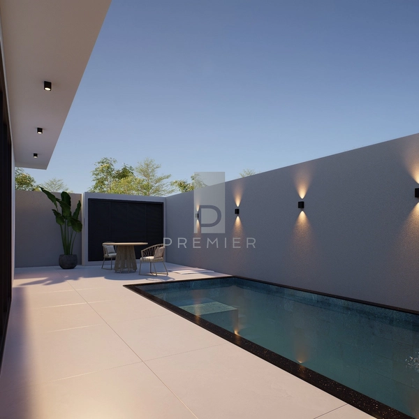 Casa à venda com três suítes e piscina no condomínio Terras da Fazenda-Marília SP: 17ª foto da galeria de imagens do imóvel