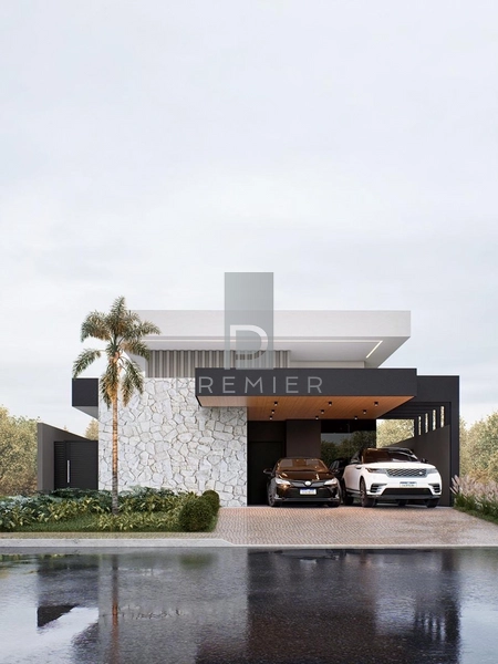 Casa à venda com três suítes e piscina no condomínio Terras da Fazenda-Marília SP: 8ª foto da galeria de imagens do imóvel