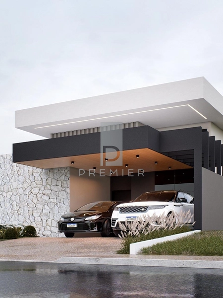 Casa à venda com três suítes e piscina no condomínio Terras da Fazenda-Marília SP: 4ª foto da galeria de imagens do imóvel