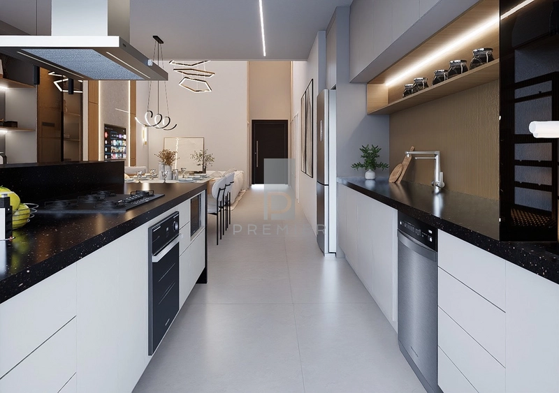 Casa à venda com três suítes e piscina no condomínio Terras da Fazenda-Marília SP: 26ª foto da galeria de imagens do imóvel