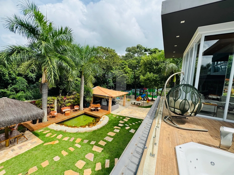 Mansão de luxo com 4 suítes, piscina e lago condomínio Green Valley: 78ª foto da galeria de imagens do imóvel