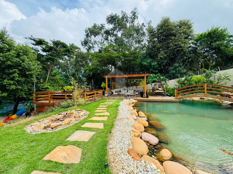 Mansão de luxo com 4 suítes, piscina e lago condomínio Green Valley: 89ª foto da galeria de imagens do imóvel