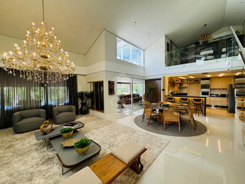 Mansão de luxo com 4 suítes, piscina e lago condomínio Green Valley: 95ª foto da galeria de imagens do imóvel