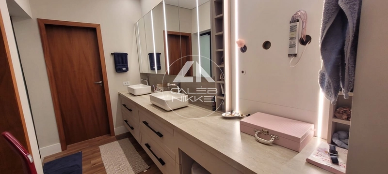 Casa com 4 suítes e piscina no cond. Portal dos Nobres em Marilia-SP.: 8ª foto da galeria de imagens do imóvel