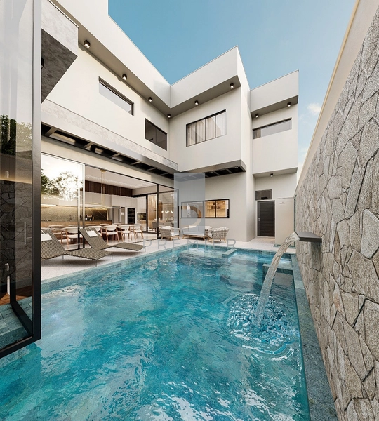 Casa com 4 suítes no condomínio Reserva Esmeralda-Marilia/SP: 6ª foto da galeria de imagens do imóvel