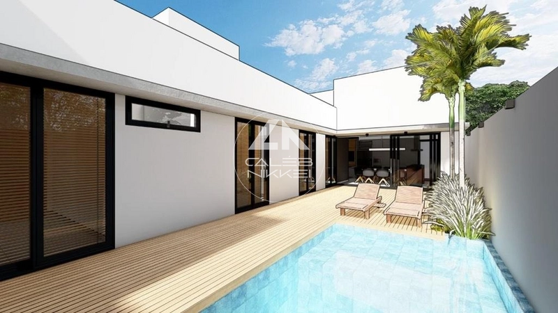 Casa com 4 suítes e piscina no condomínio Villa Flora I-Marília-SP: 7ª foto da galeria de imagens do imóvel