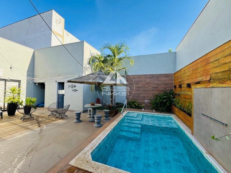 Casa com 3 suítes e piscina à venda no Cond. Campo Belo-Marília-SP: 20ª foto da galeria de imagens do imóvel
