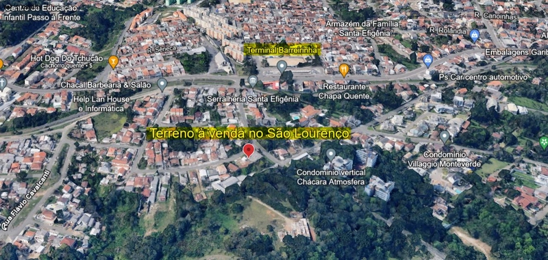 Terreno para Venda em Curitiba, São Lourenço: 5ª foto da galeria de imagens do imóvel