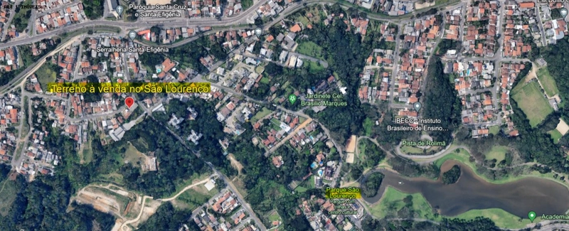 Terreno para Venda em Curitiba, São Lourenço: 4ª foto da galeria de imagens do imóvel