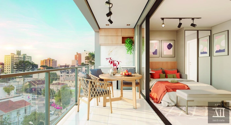 Studio para Venda em Curitiba, Água Verde, 1 dormitório, 1 banheiro: 10ª foto da galeria de imagens do imóvel