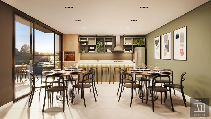 Studio para Venda em Curitiba, Água Verde, 1 dormitório, 1 banheiro: 5ª foto da galeria de imagens do imóvel