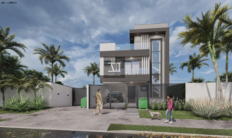 Sobrado para Venda em Curitiba, Uberaba, 3 dormitórios, 1 suíte, 3 banheiros, 2 vagas: 1ª foto da galeria de imagens do imóvel