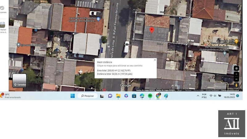 Terreno para Venda em Colombo, Maracanã, 4 dormitórios, 1 banheiro, 2 vagas: 1ª foto da galeria de imagens do imóvel