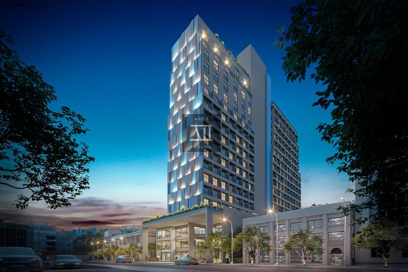 Studio para Venda em Curitiba, Portão, 1 dormitório, 1 banheiro: 3ª foto da galeria de imagens do imóvel