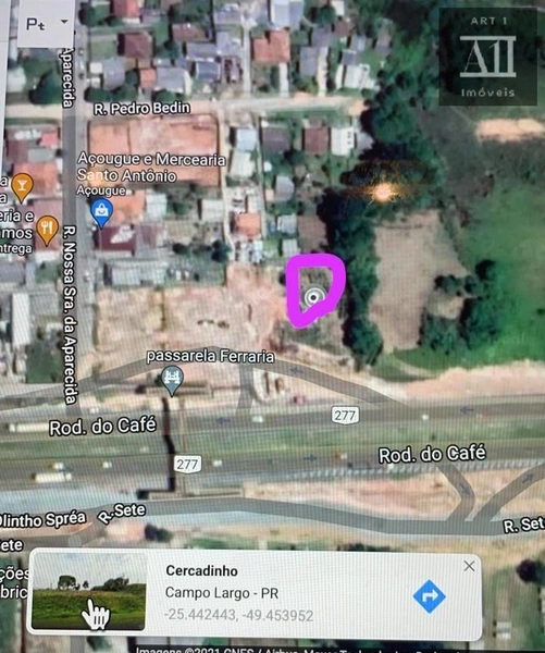 Terreno para Venda em Campo Largo, Vila Santa Terezinha - LOTEAMENTO VILA SANTO ONOFRE: 13ª foto da galeria de imagens do imóvel