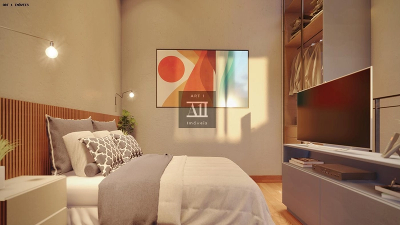 Apartamento para Venda em Curitiba, Novo Mundo, 1 dormitório, 1 suíte, 1 banheiro: 3ª foto da galeria de imagens do imóvel