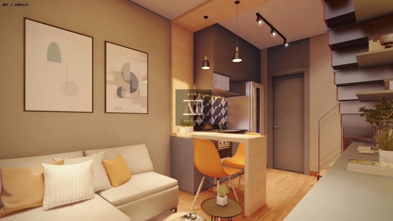 Apartamento para Venda em Curitiba, Novo Mundo, 1 dormitório, 1 suíte, 1 banheiro: 1ª foto da galeria de imagens do imóvel