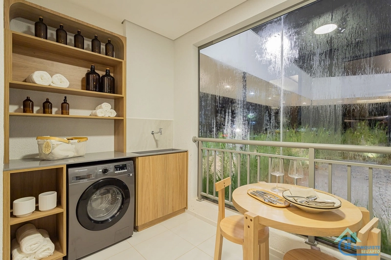 Apartamentos de 2 dorms com opção de suíte, terraço e vaga: 1ª foto da galeria de imagens do imóvel