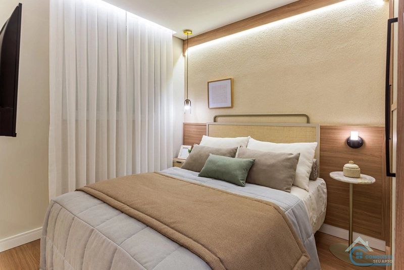 Apartamentos de 1 e 2 dorms com opção de terraço e vaga: 2ª foto da galeria de imagens do imóvel