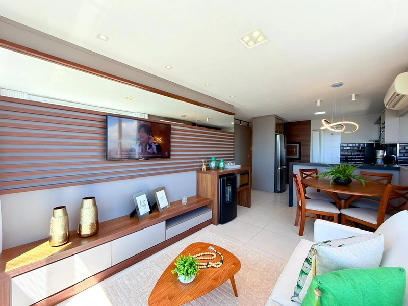 Apto mobiliado com vista pro mar no Centro, andar alto e sol da manhã.: 9ª foto da galeria de imagens do imóvel